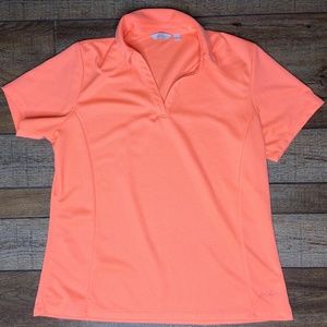 (SOLD) LADY HAGEN Short Sleeve Polo Golf Tee Top